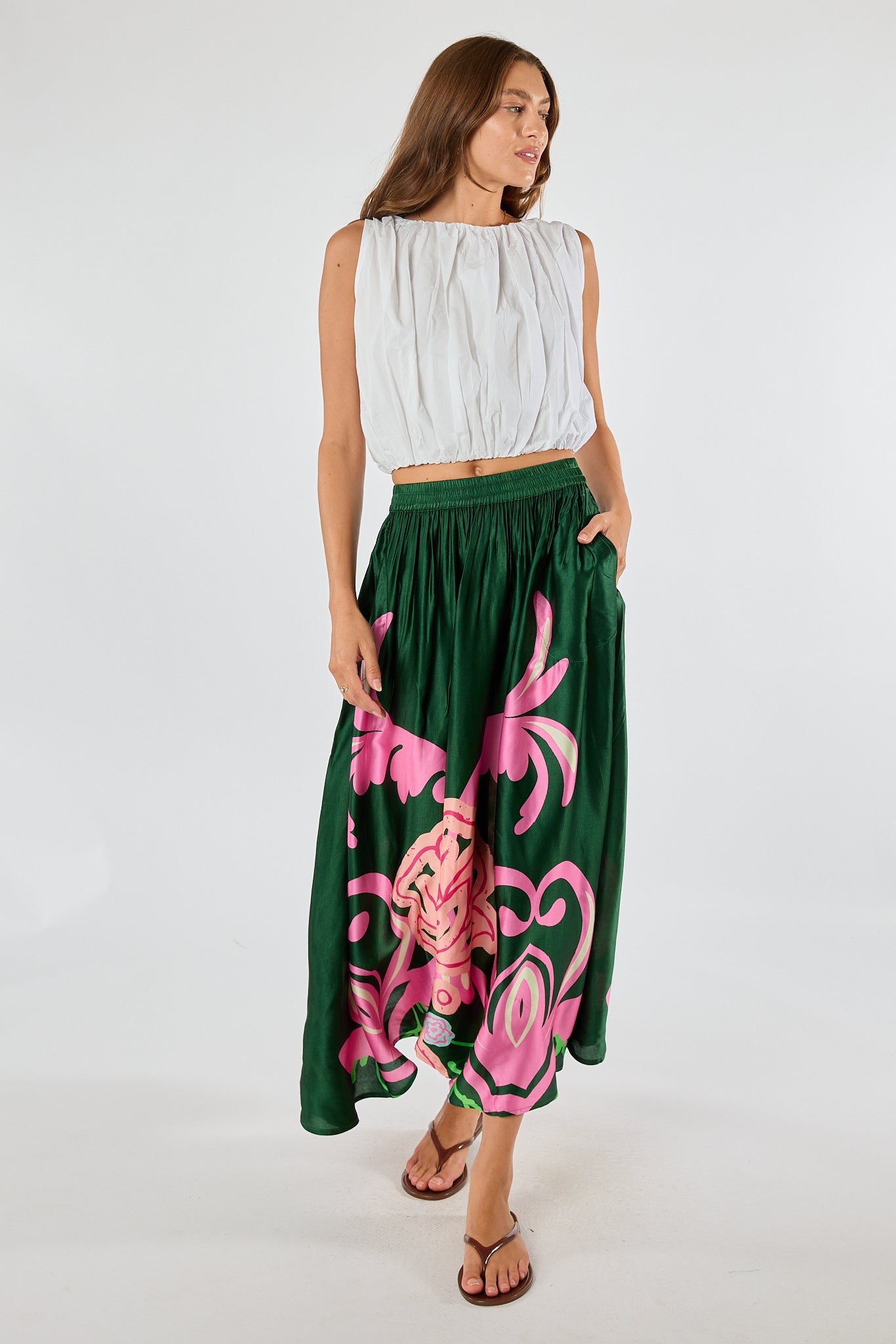 Division Itami Fontes Skirt (Olive)