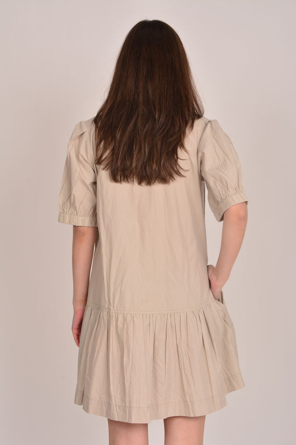 Division Itami Giverny Dress (Stone)
