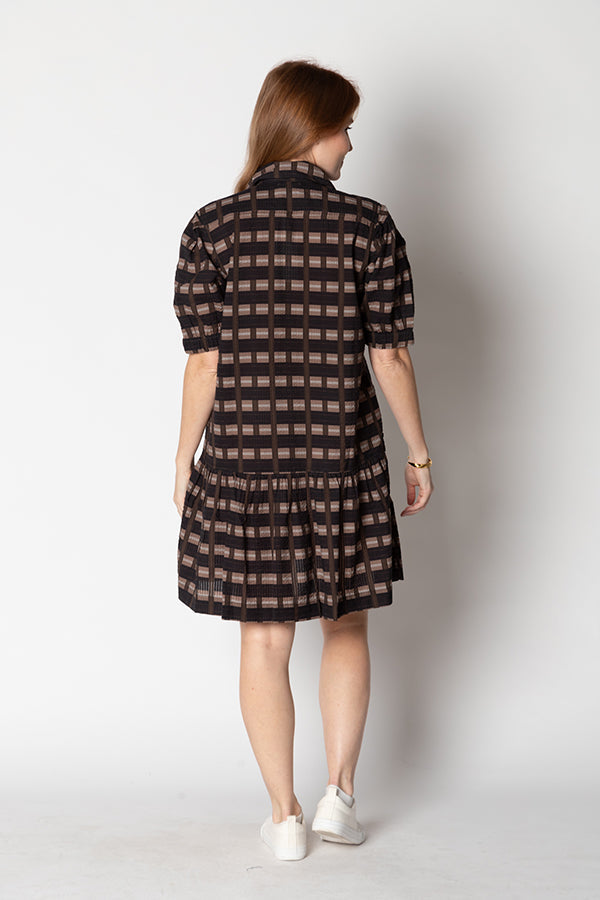 Division Itami Giverny Dress Bolan (Brown)