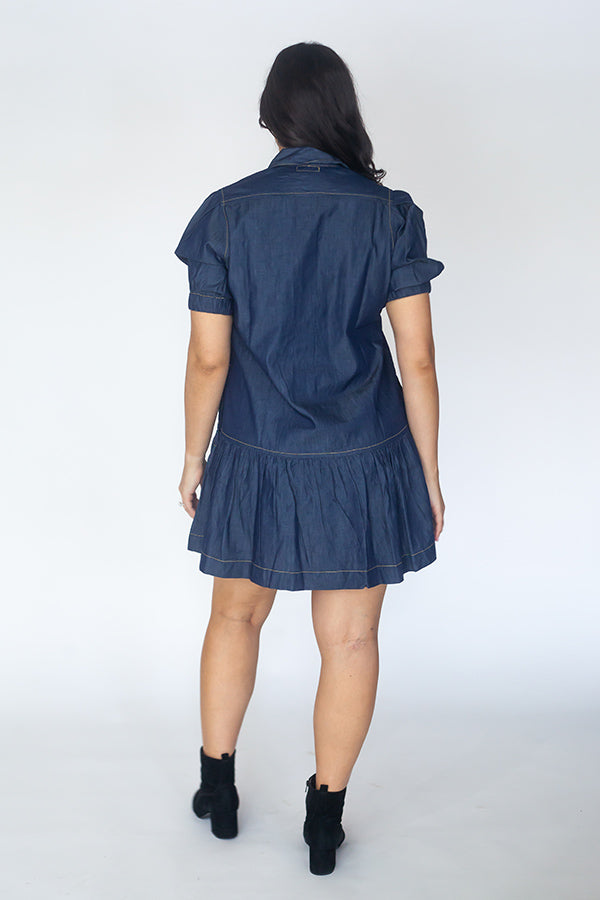 Kabana Itami Giverny Dress (Denim)