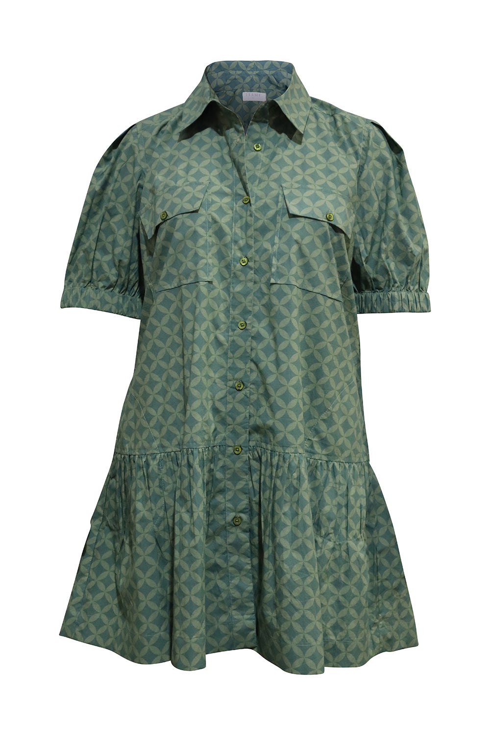 Division Itami Giverny Dress Lester (Olive)