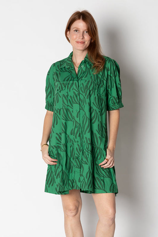 Image of Dresses. Productname: Itami Giverny Dress Verde Green in Green colour by brand - Itami Division