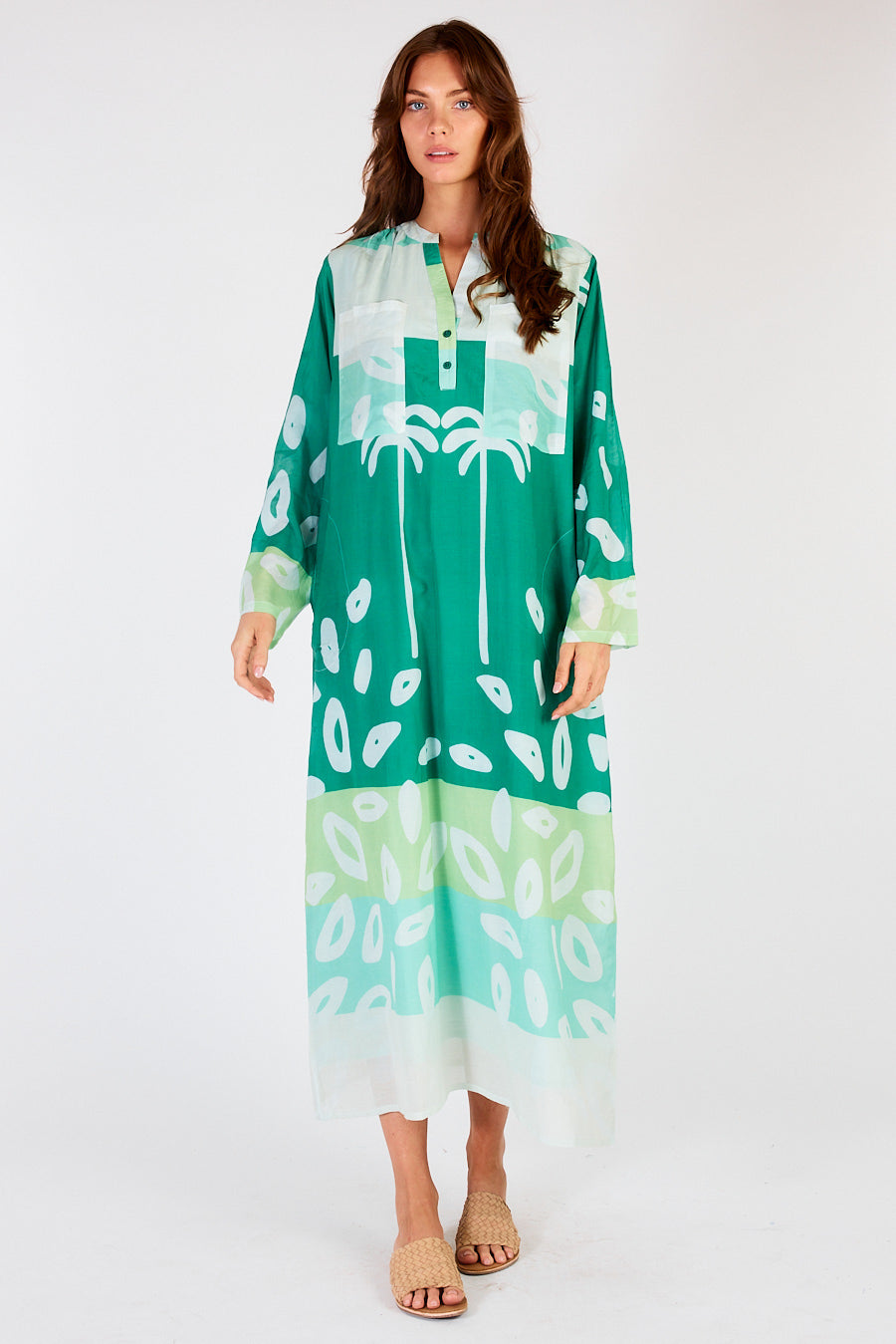 Division Itami Jonson L/S Dress Rapido (Green)