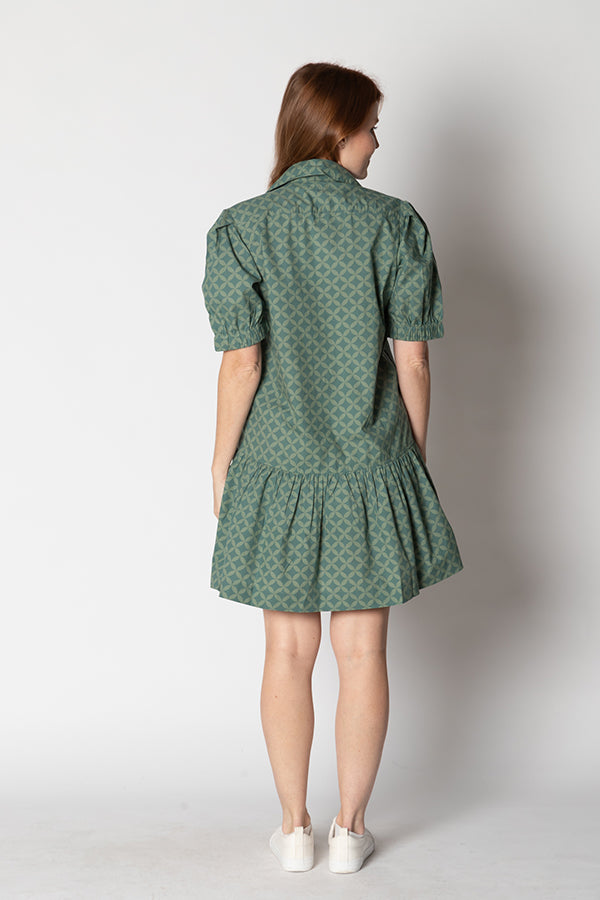 Division Itami Giverny Dress Lester (Olive)
