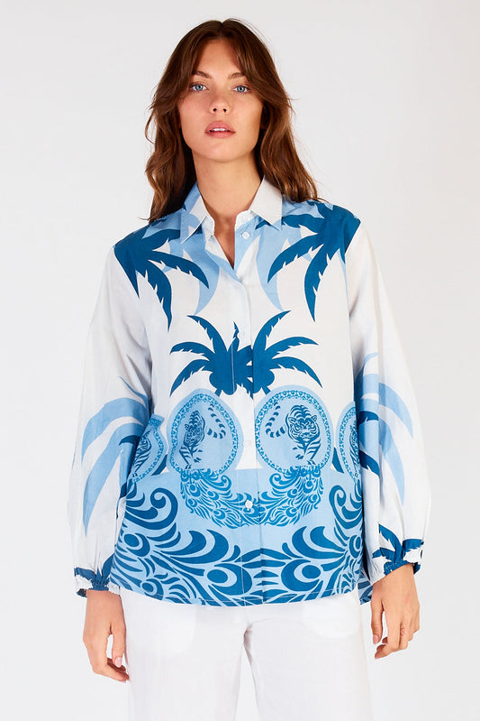 Image of Shirts. Productname: Itami Lillie Shirt Tigre in Tigre colour by brand - Itami Division