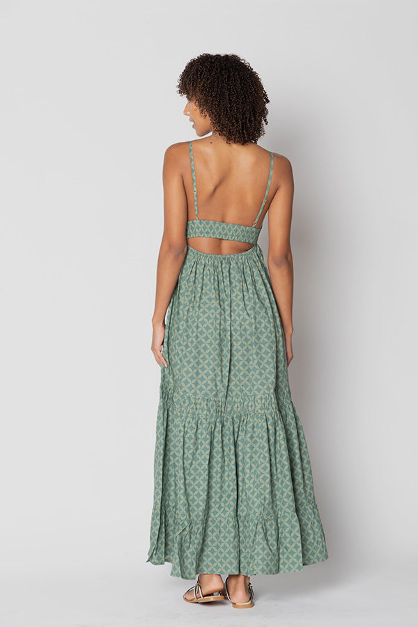 Division Itami Mariette Dress Lester (Olive)