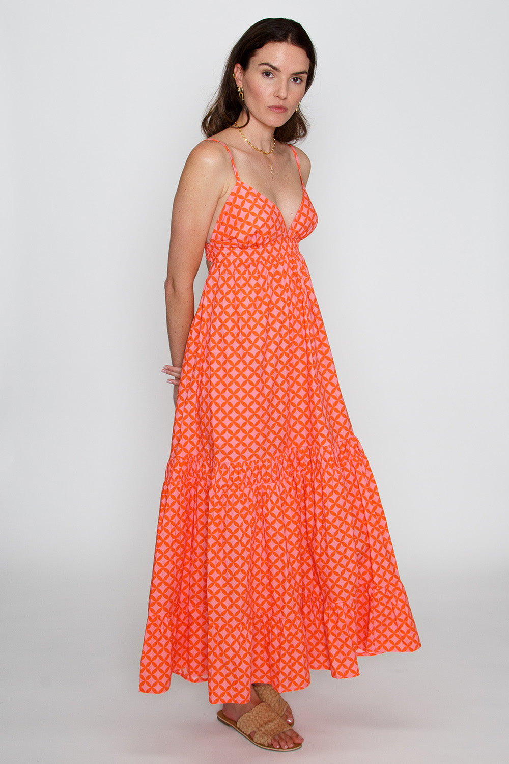 Division Itami Mariette Dress Lester (Pink)