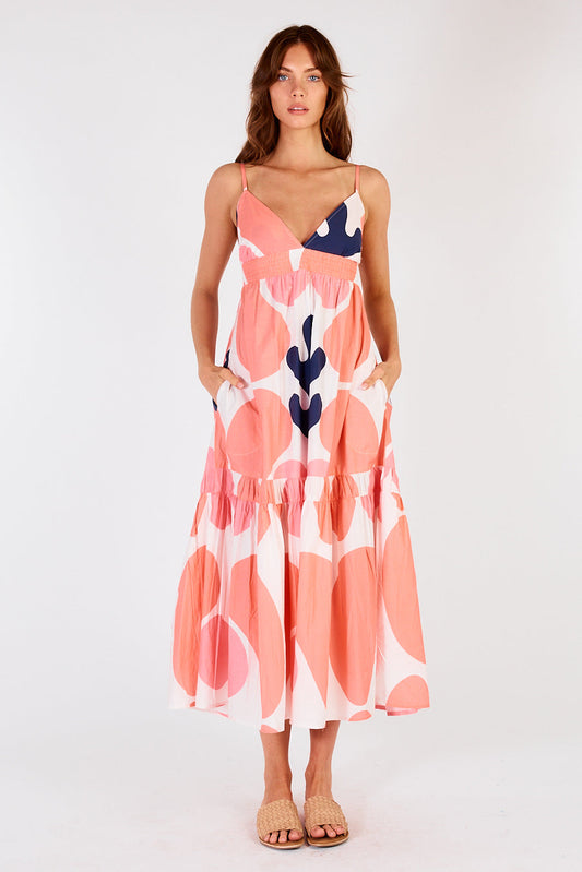 Image of Dresses. Productname: Itami Mariette Dress Negrita Pink in Pink colour by brand - Itami Division