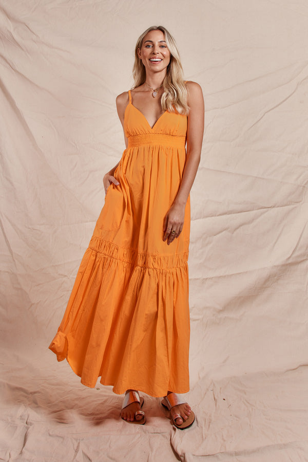 Division Itami Mariette Dress (Orange)
