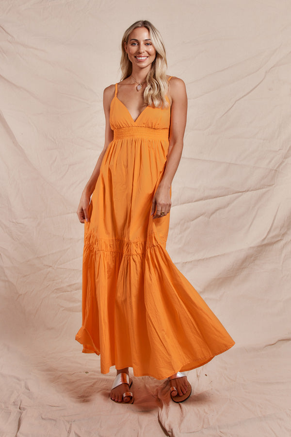 Division Itami Mariette Dress (Orange)