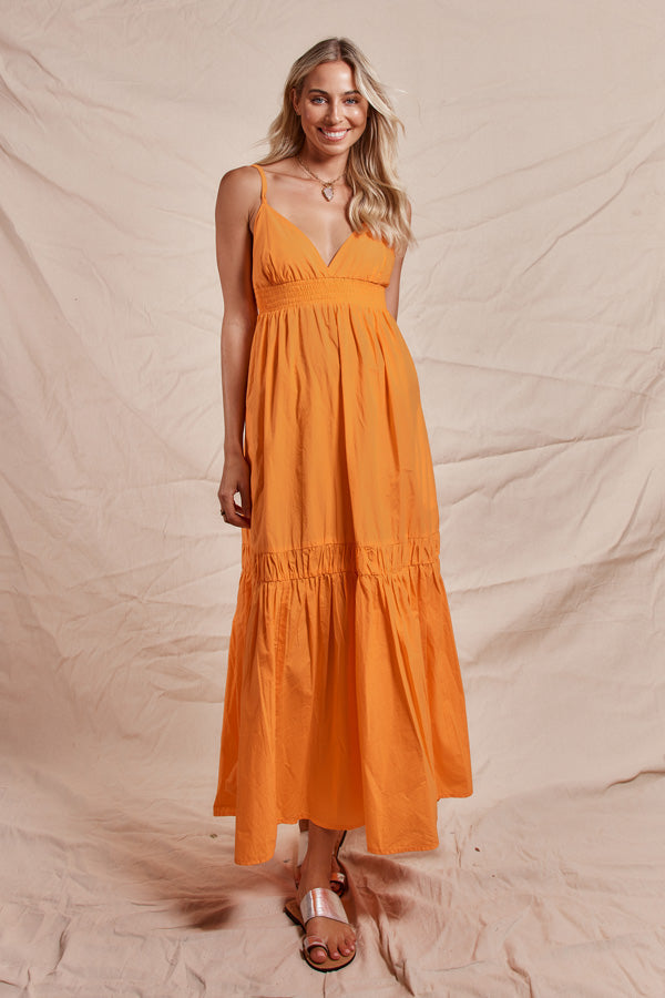Division Itami Mariette Dress (Orange)