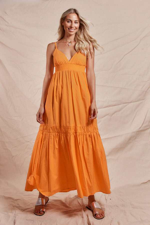 Division Itami Mariette Dress (Orange)