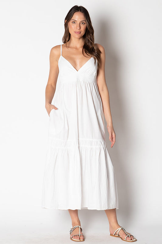 Image of Dresses. Productname: Itami Mariette Dress White in White colour by brand - Itami Division