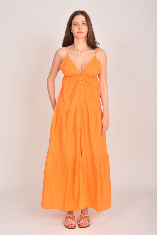 Image of Dresses. Productname: Itami Marini Dress Orange in Orange colour by brand - Itami Division