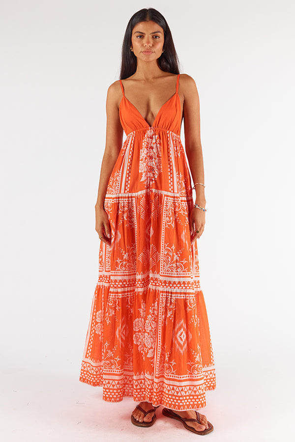 Division Itami Marini Dress Trujillo (Orange)