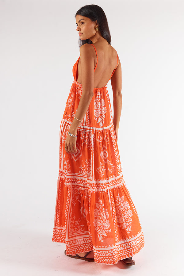 Division Itami Marini Dress Trujillo (Orange)