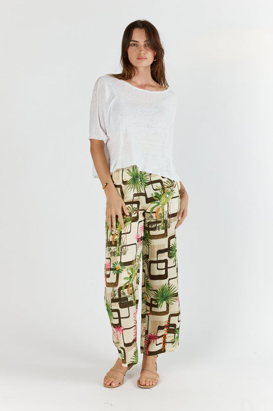 Image of a model wearing Pants. Productname: Itami Nadzir Pant in Pant colour by brand - Itami Division