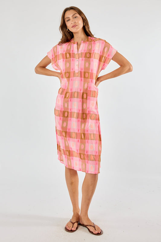 Division Itami Navarro Capped Sleeve (Dress)