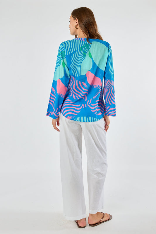 Division Itami Papillon LS Top (Blue)