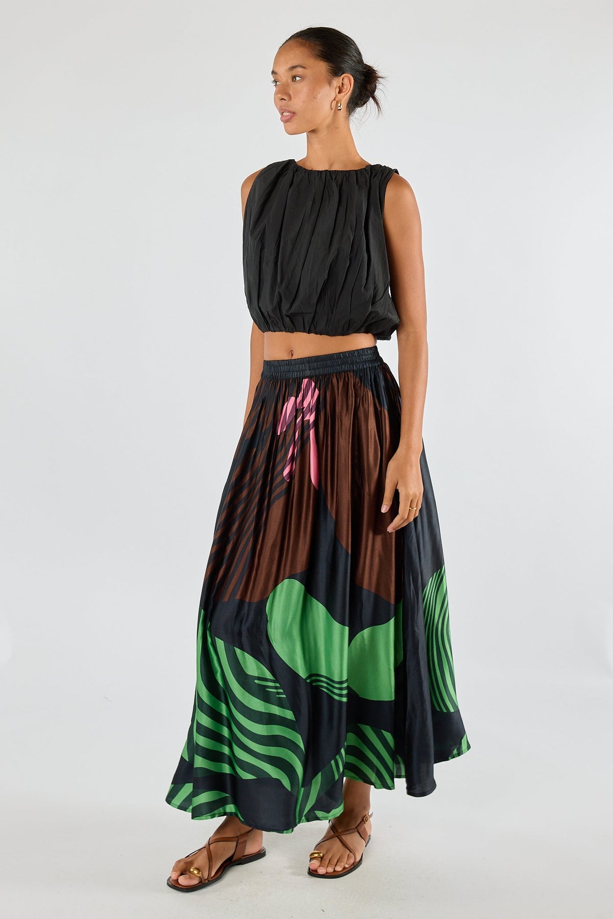 Division Itami Papillon Skirt (Black)