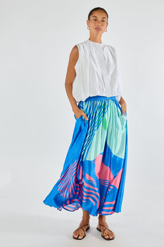 Division Itami Papillon Skirt (Blue)