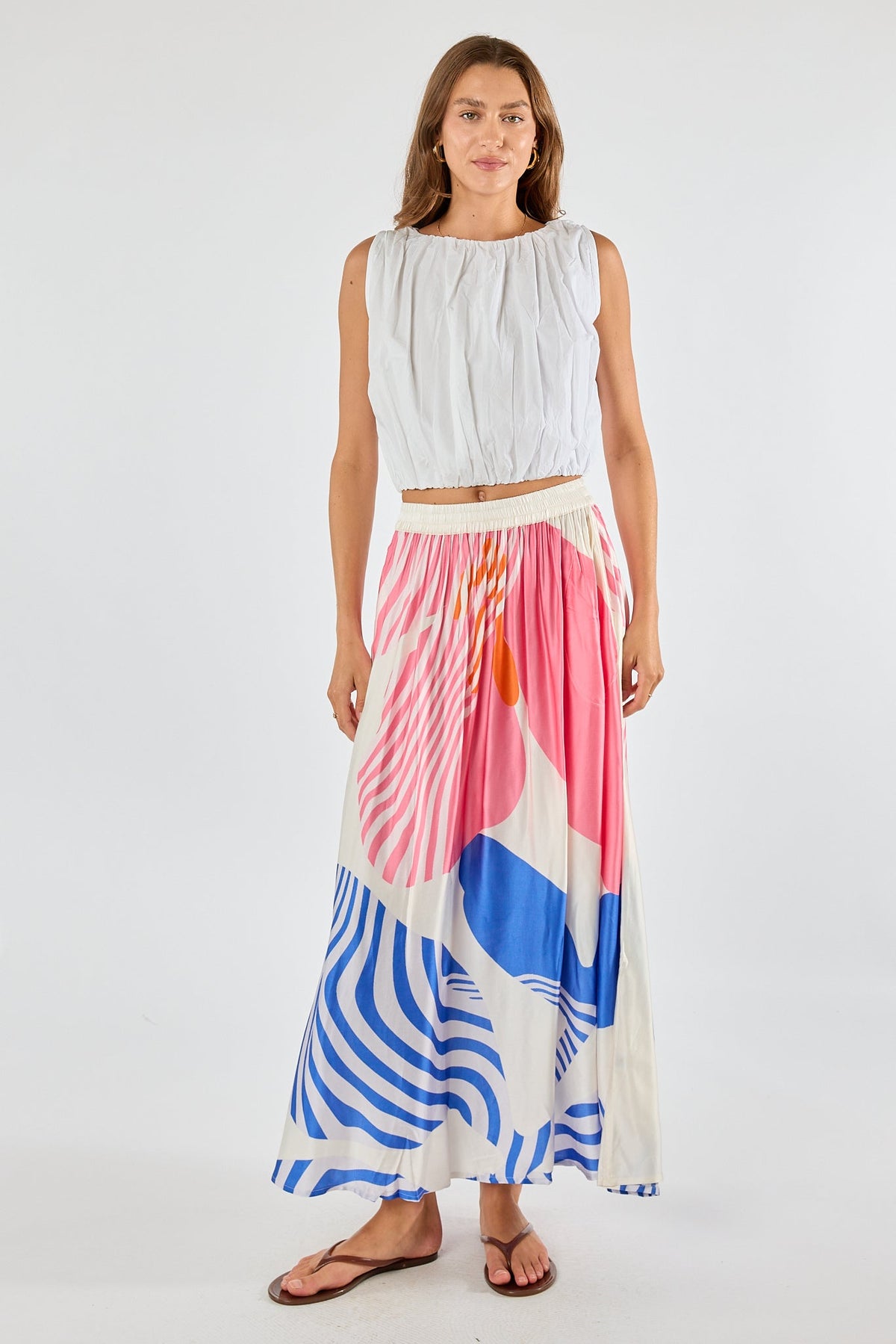 Division Itami Papillon Skirt (White)