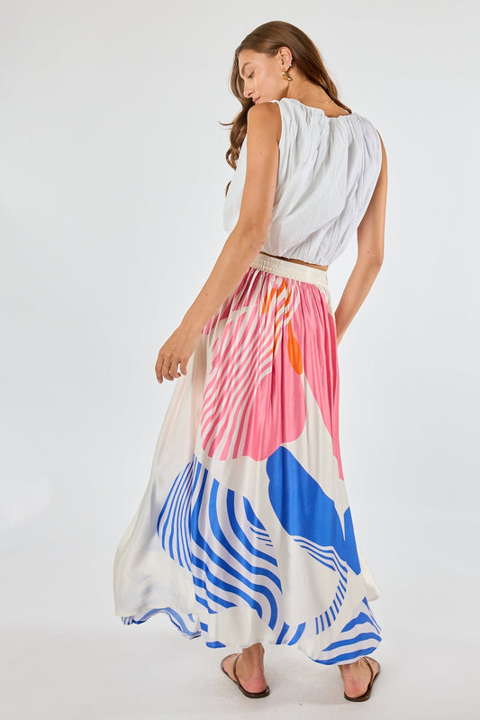 Division Itami Papillon Skirt (White)