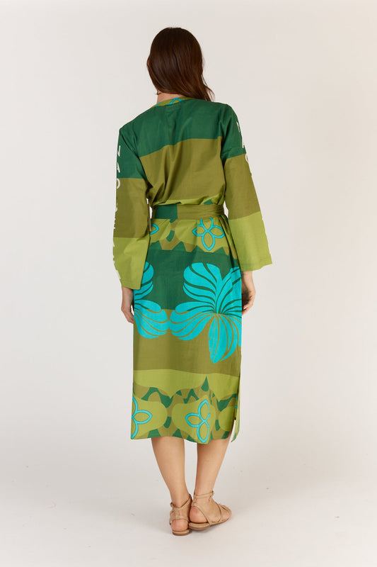 Itami Pelota LS Dress (Green)