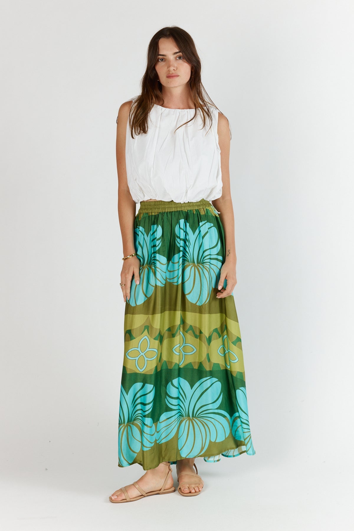 Division Itami Pelota Skirt (Green)