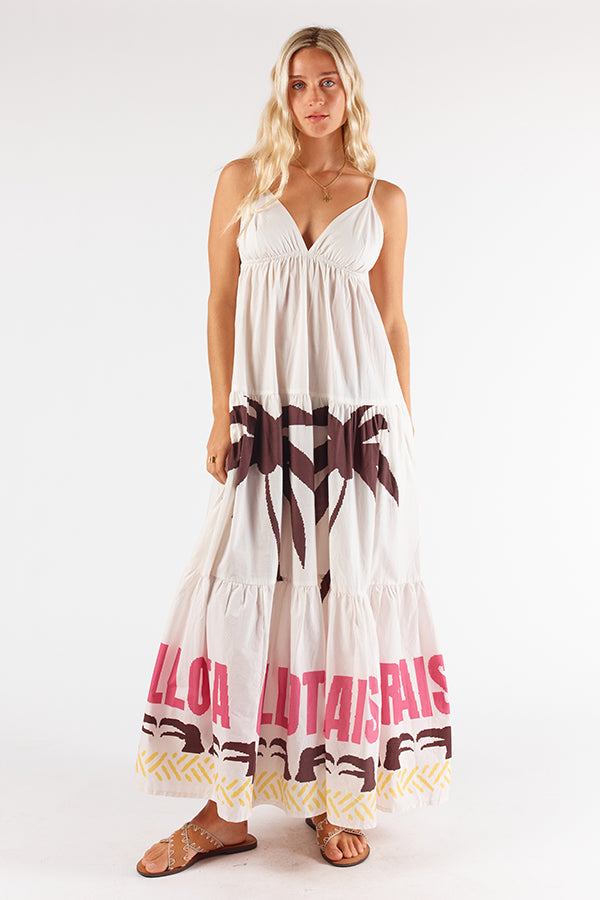 Division Itami Quillota Dress (White)