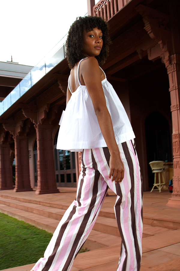 Division Itami Ratan Top (White)
