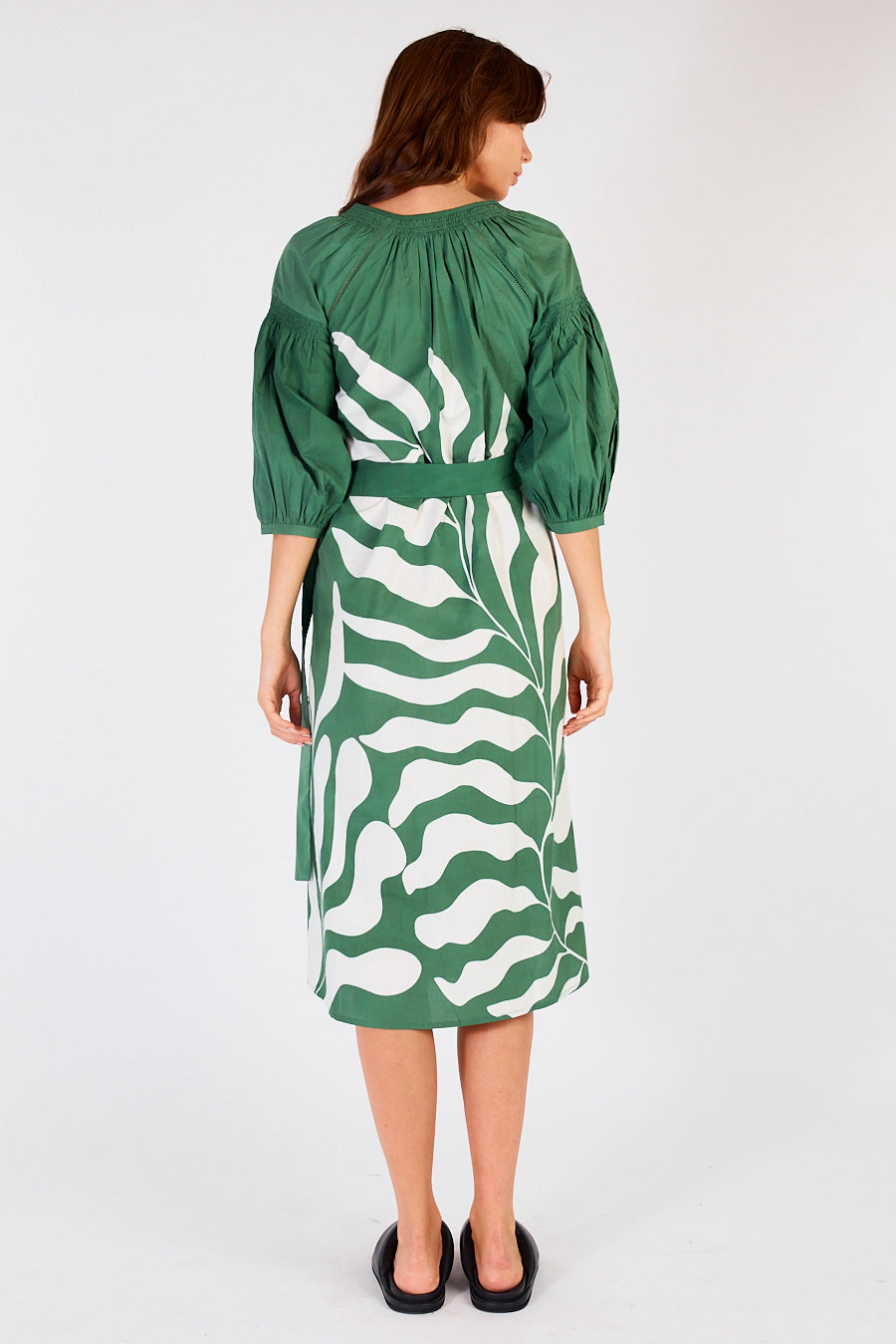 Division Itami Sakanto Kaftan Hoja (Green)