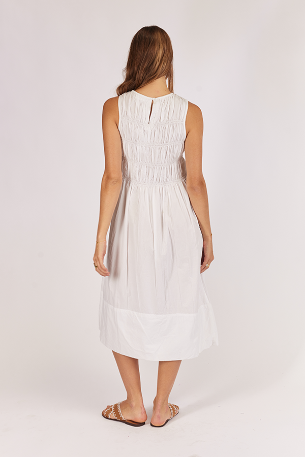Division Itami Savane Dress (White)