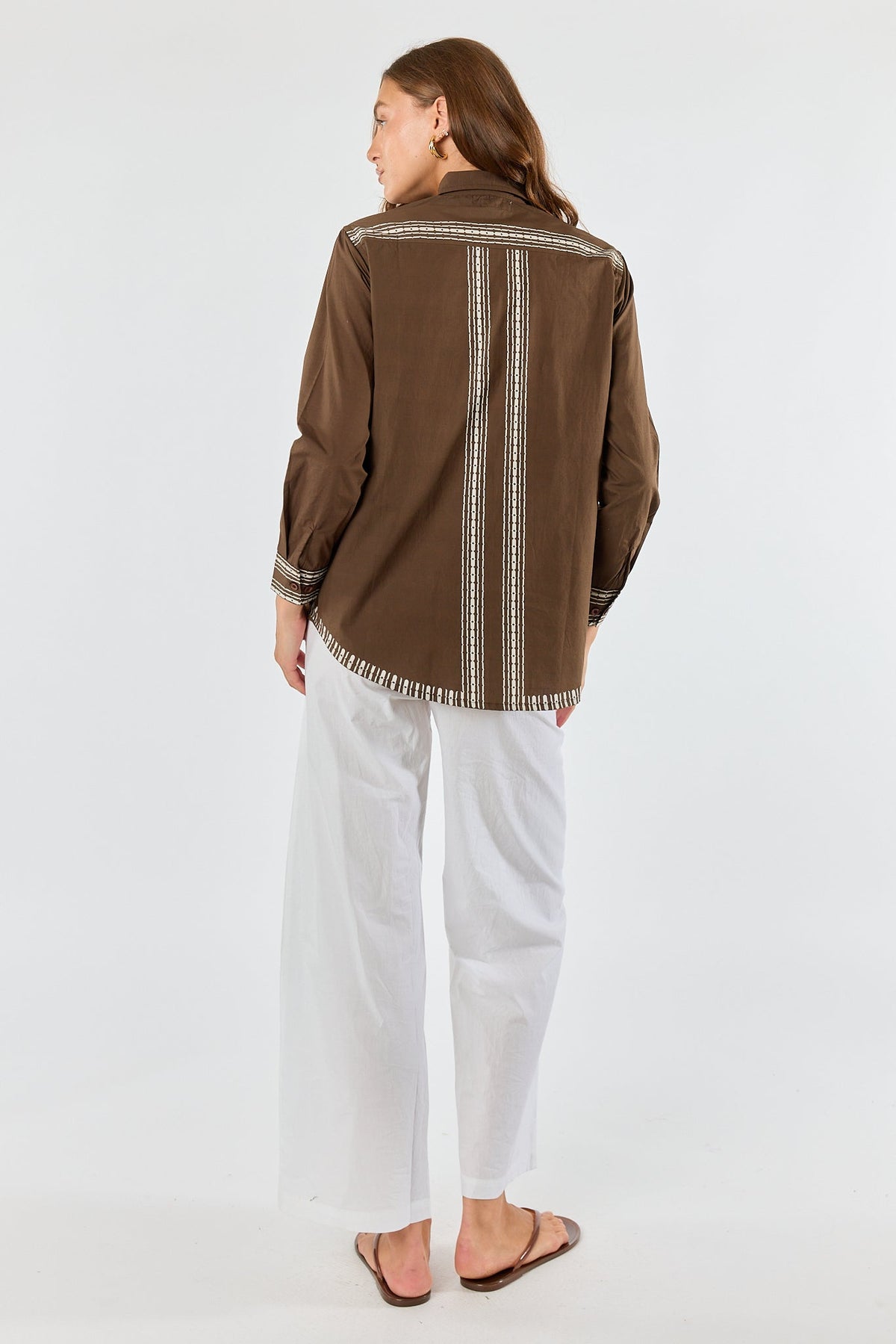 Division Itami Seashell Shirt (Brown)