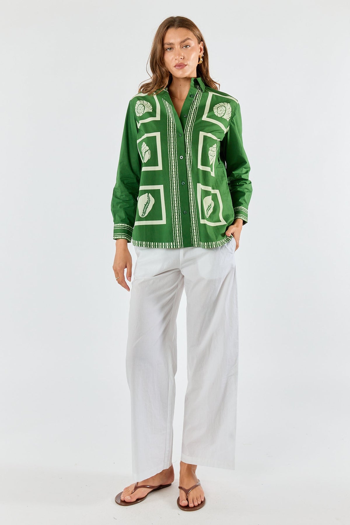 Division Itami Seashell Shirt (Green)