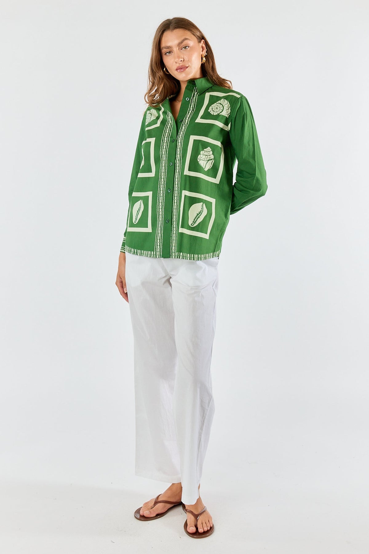 Division Itami Seashell Shirt (Green)