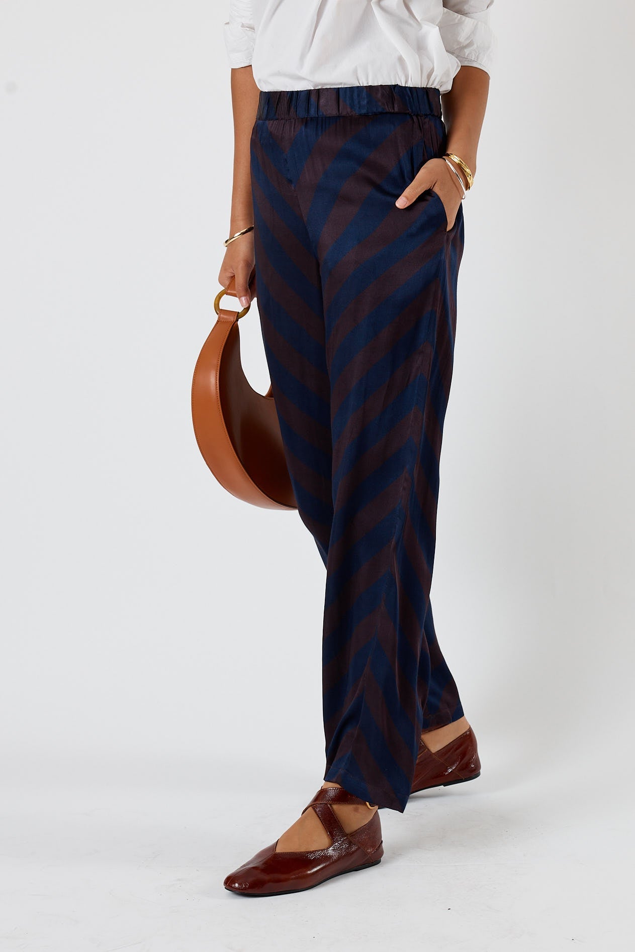 Division Itami Stripe Pant (Navy)