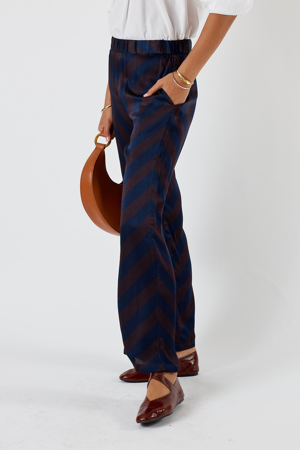 Division Itami Stripe Pant (Navy)