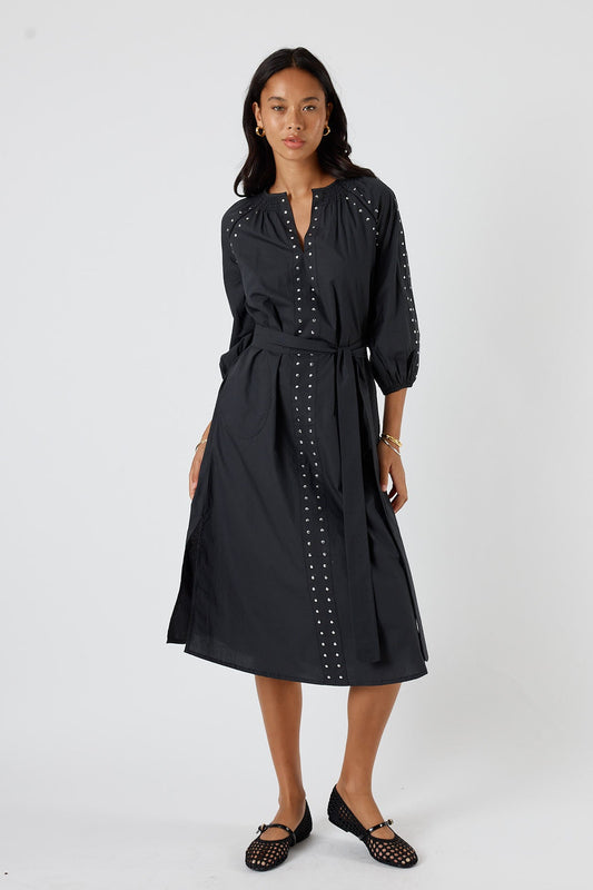 Division Itami Stud Dress (Black)