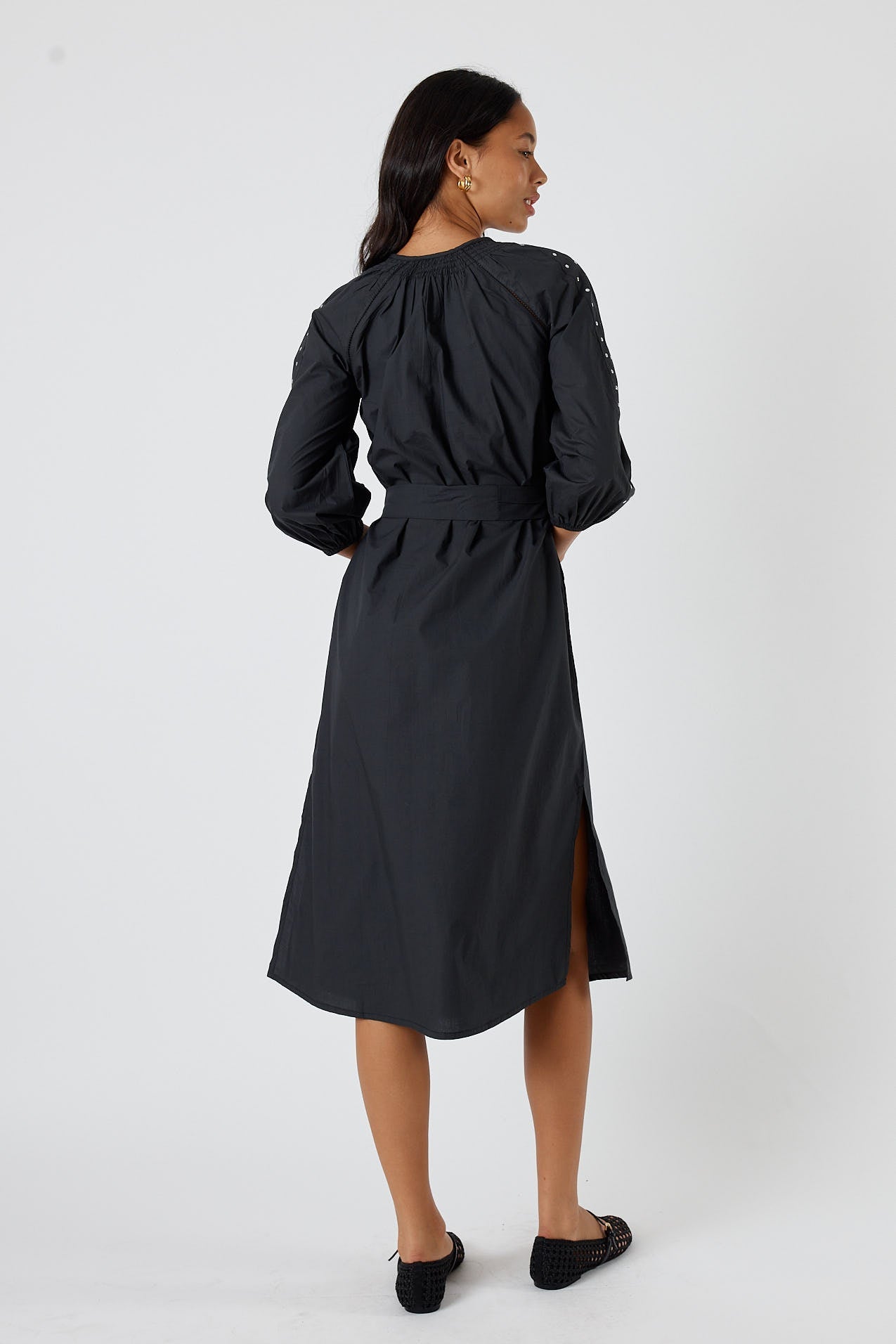 Division Itami Stud Dress (Black)