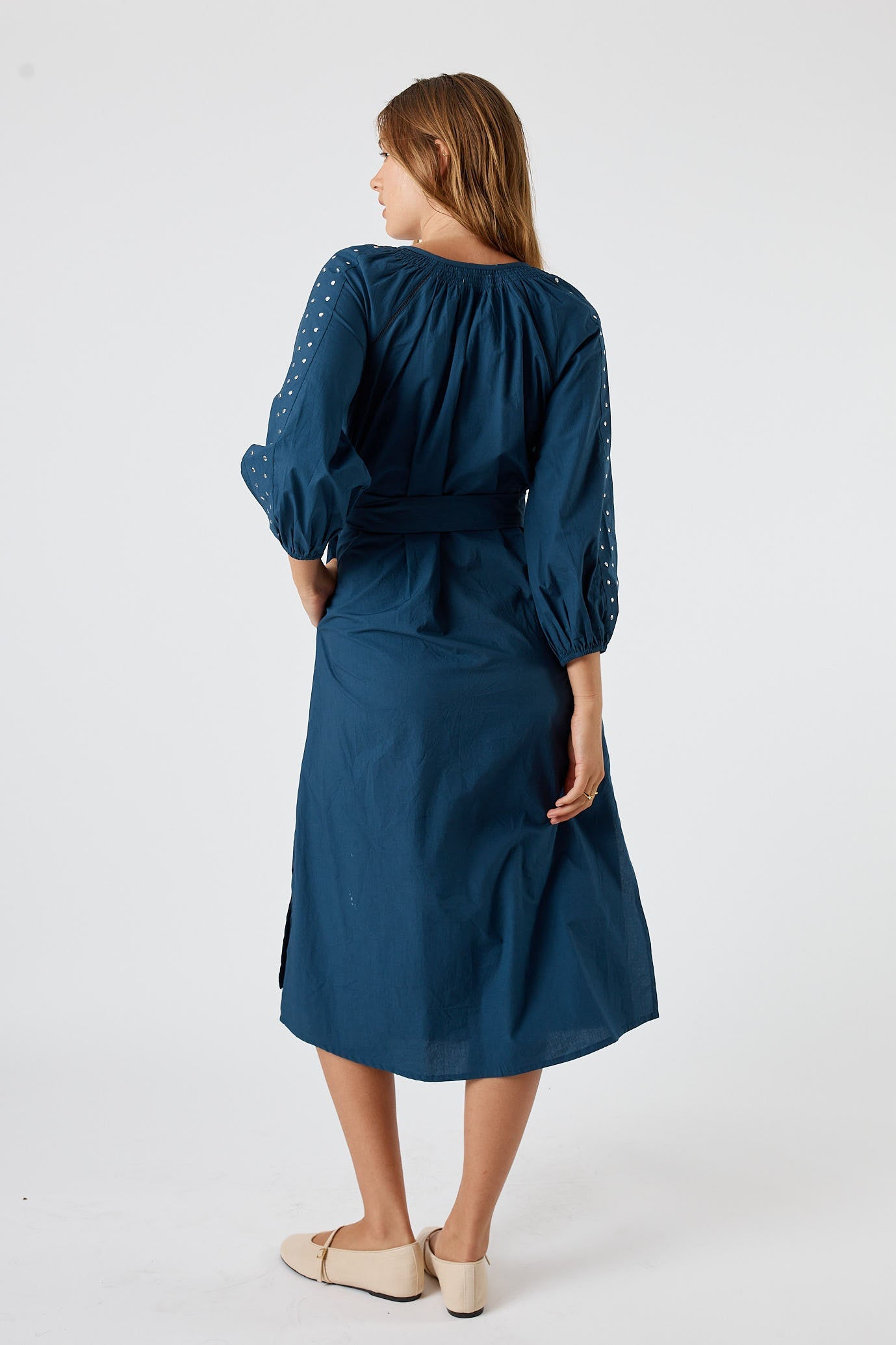 Division Itami Stud Dress (Navy)