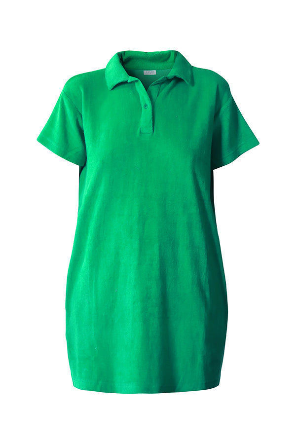 Division Itami Terri Towel Dress (Emerald)