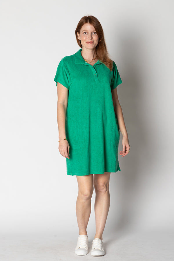 Division Itami Terri Towel Dress (Emerald)