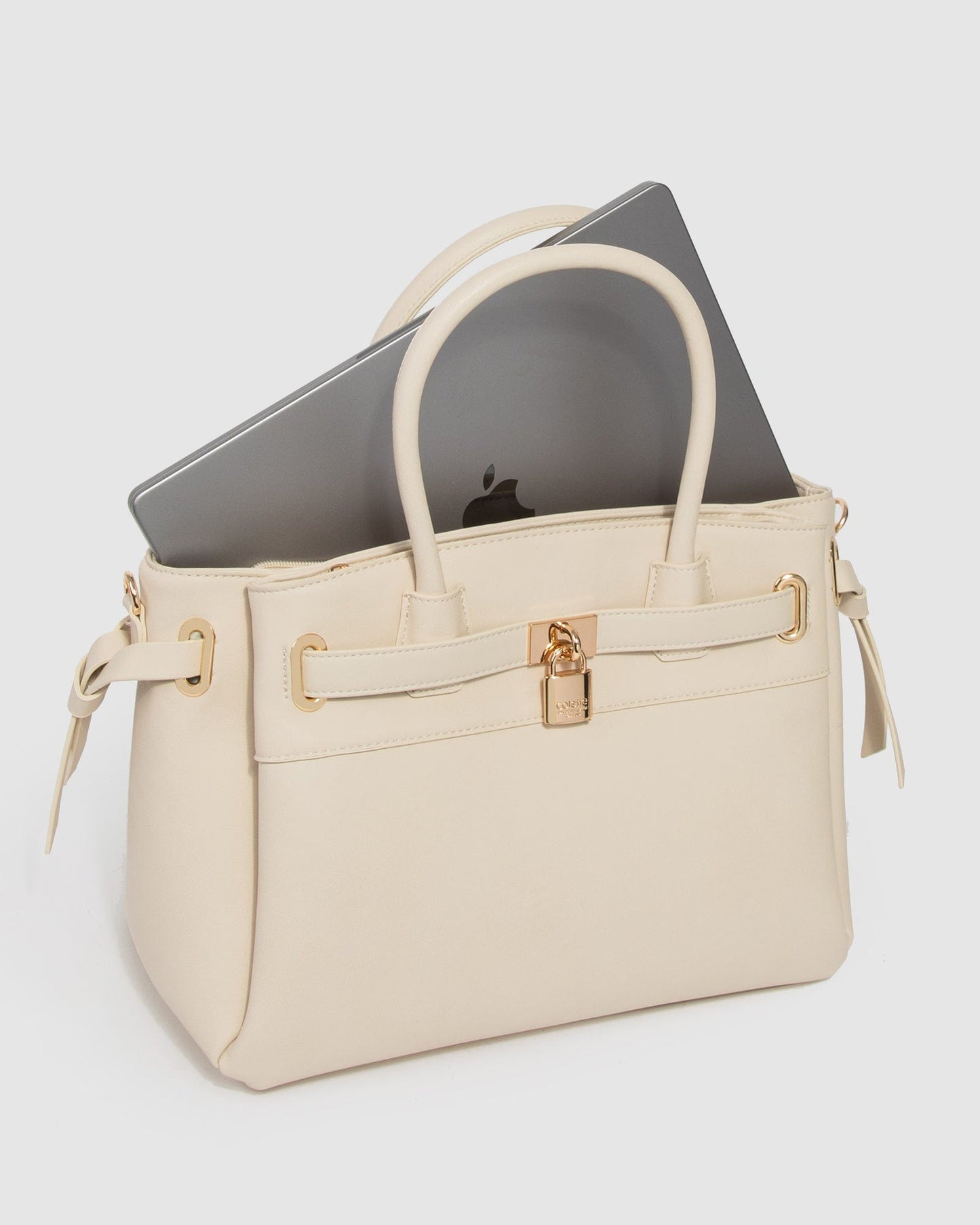 Colette by Colette Hayman Elora Tie Tassel Tote Bag (Ivory)