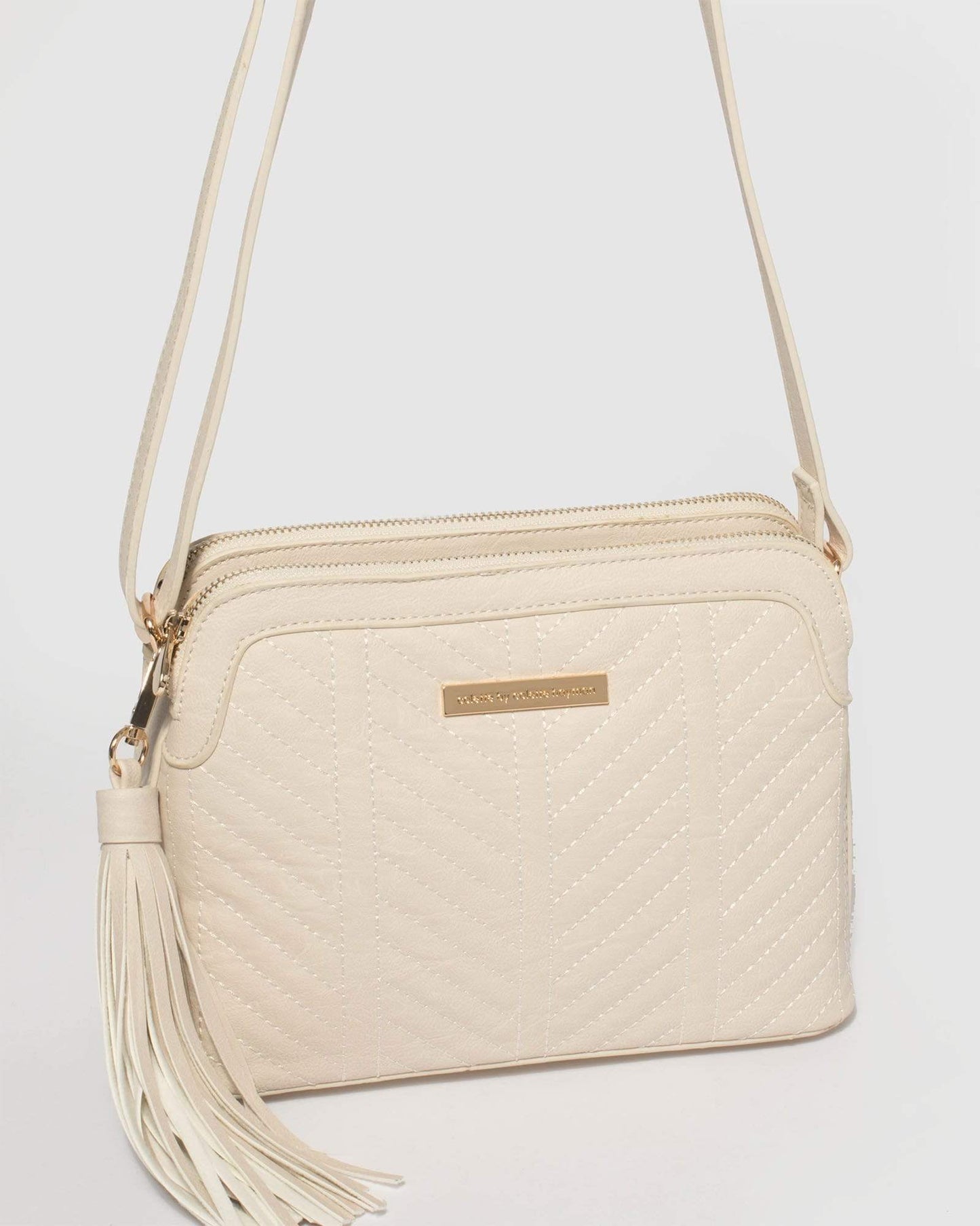 Colette by Colette Hayman Joanna Crossbody Bag (Ivory)