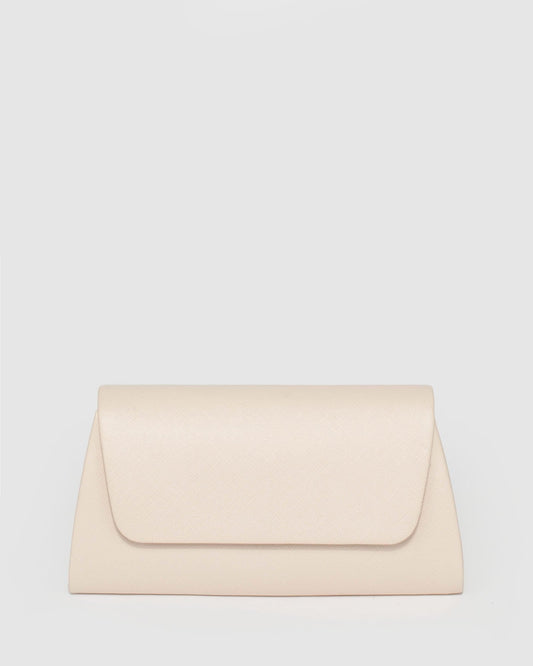 Colette Leaha Evening Clutch Bag (Ivory)