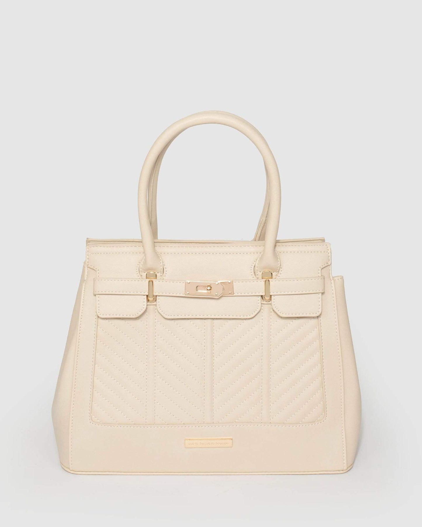 Colette by Colette Hayman Maryanne Quilted Tote Bag (Ivory)