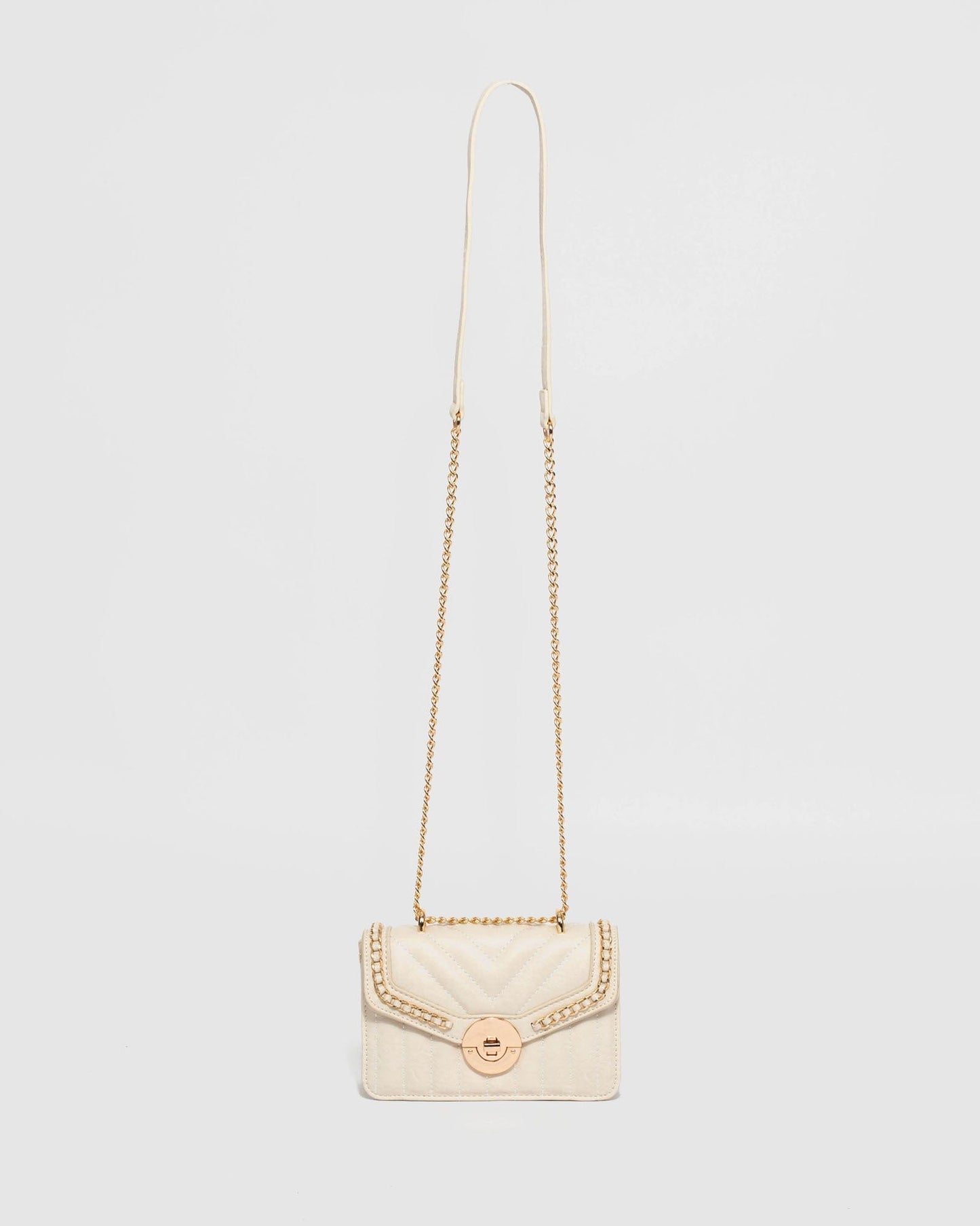 Colette by Colette Hayman Ranillda Chain Crossbody Bag (Ivory)