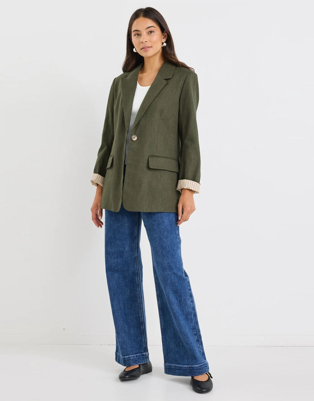 Ivy & Jack Dock Blazer (Khaki)