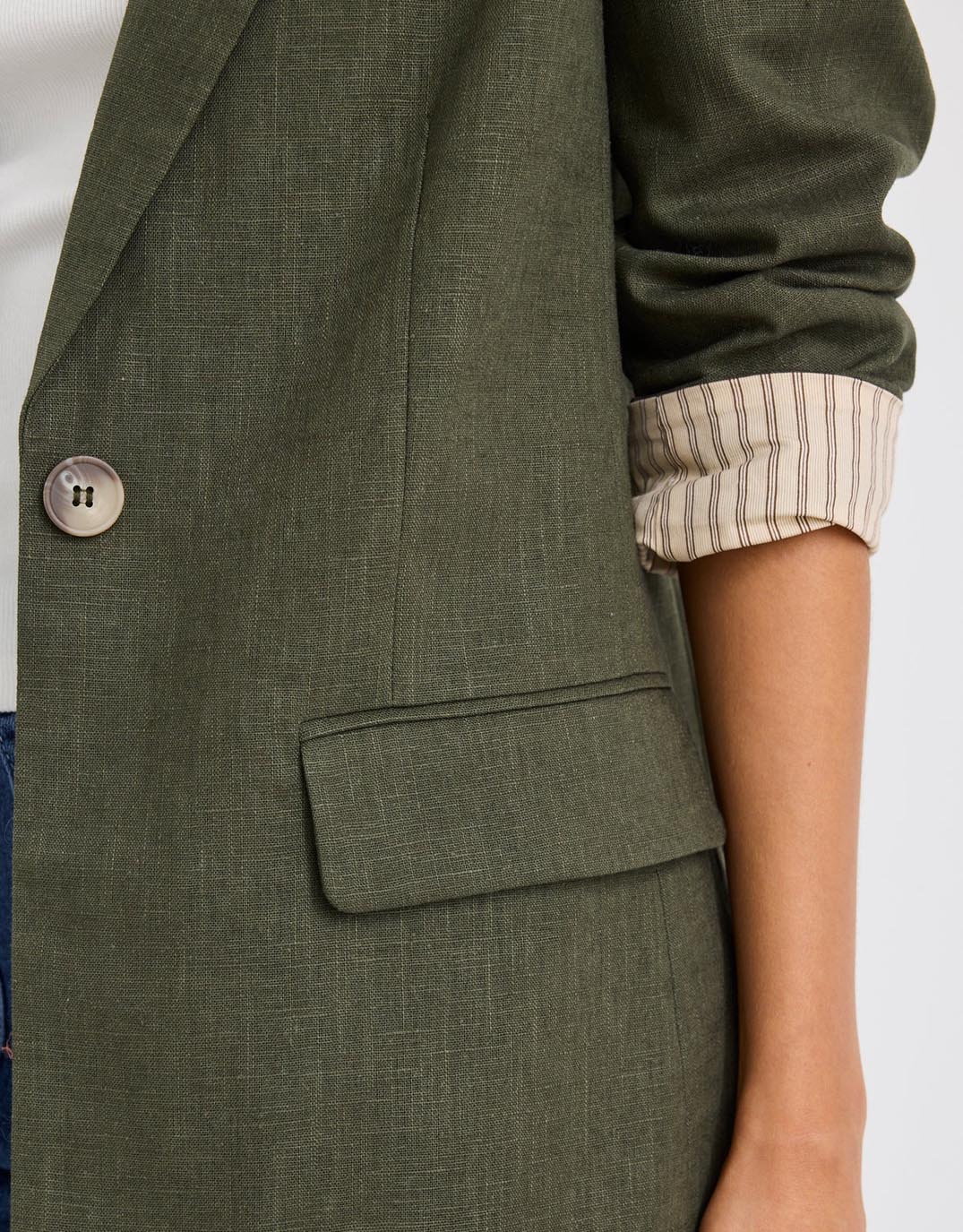 Ivy & Jack Dock Blazer (Khaki)